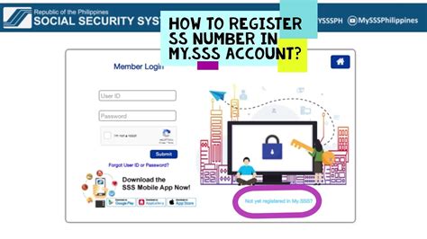 sss not yet registered online.